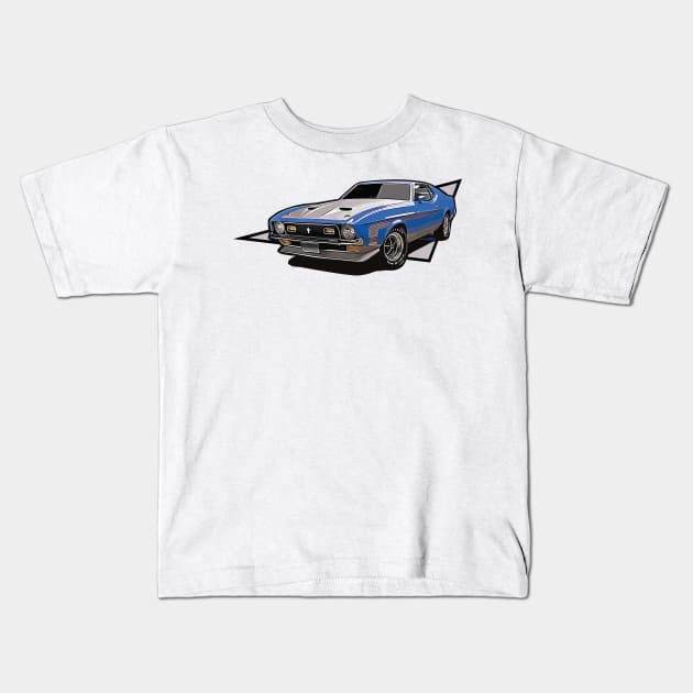 Camco Car Kids T-Shirt by CamcoGraphics